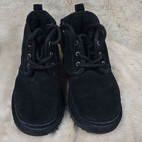 UGG NEUMEL II BLACK SUEDE BOOTS, SIZE 10 - Picture 11 of 11